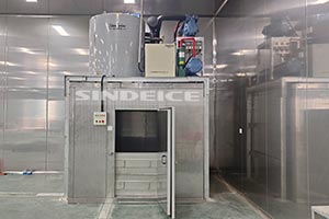山東食品廠，日產(chǎn)8噸片冰機(jī)